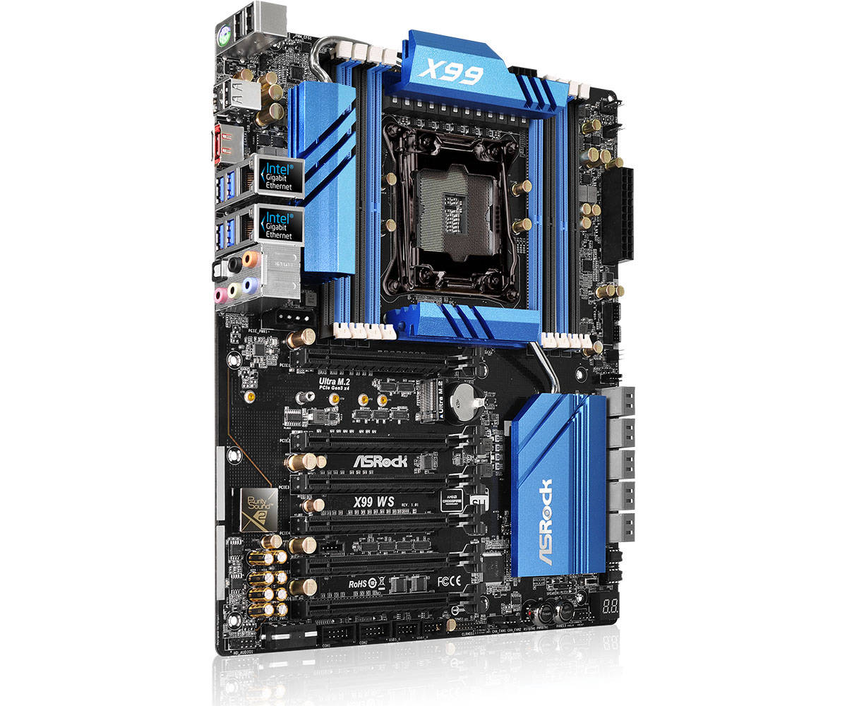 Asrock x99 ws обзор